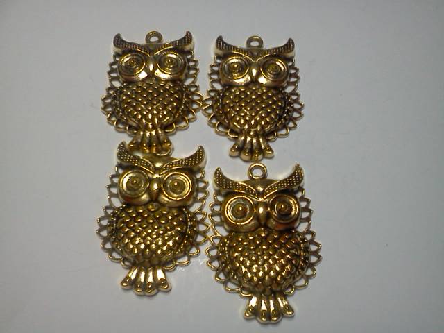Gold Owls* - Click Image to Close